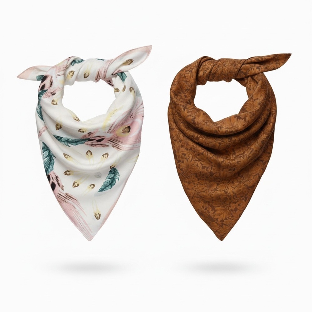 Bundled 2 Scarves